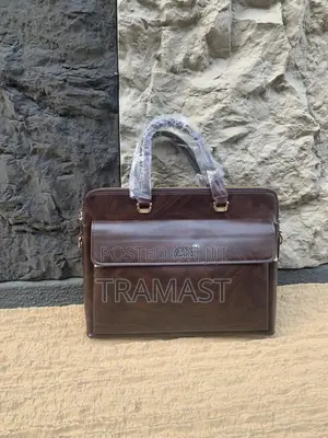 Brown Leather Laptop Bag