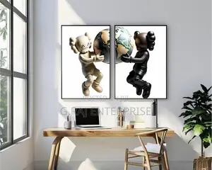2sets Kaws Holding World Artwork Same Day Delivery