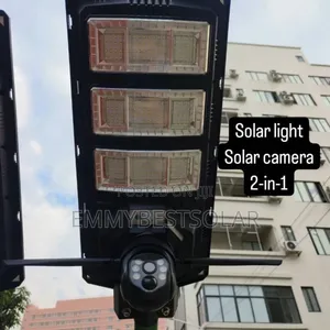 400w 2in1 Solar Light CCTV Camera