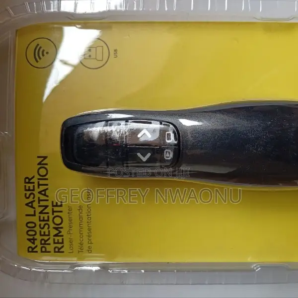 Logitech R400 Laser Presentation Remote|Wireless Presenter