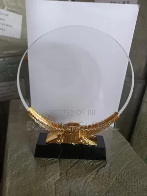 Crystal Glass Award Big or Small