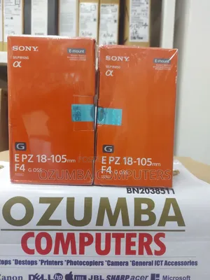 Sony E PZ 18 - 105mm F4 G OSS Lens