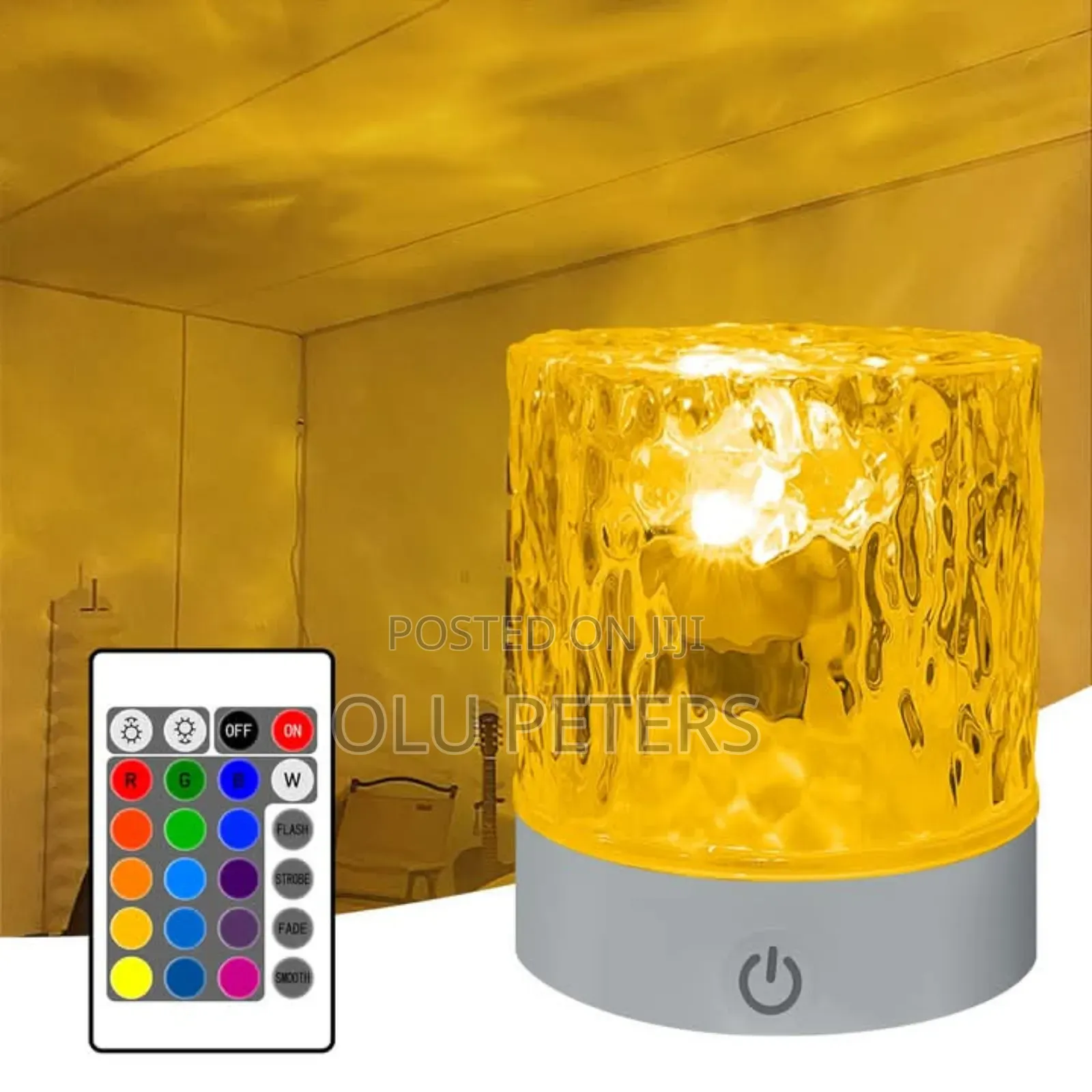 USB Dynamic Water Patterns Light Lamp