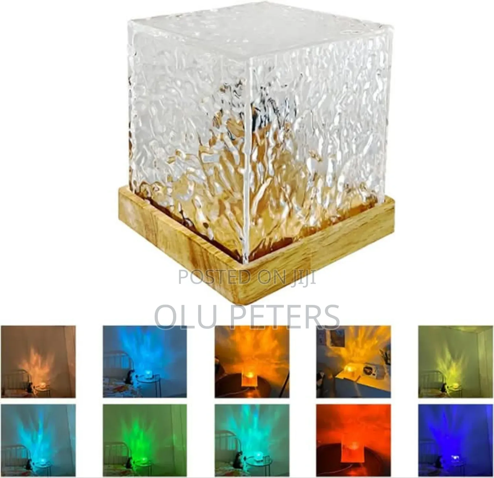 USB Dynamic Water Patterns Light Lamp