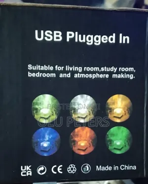USB Dynamic Water Patterns Light Lamp