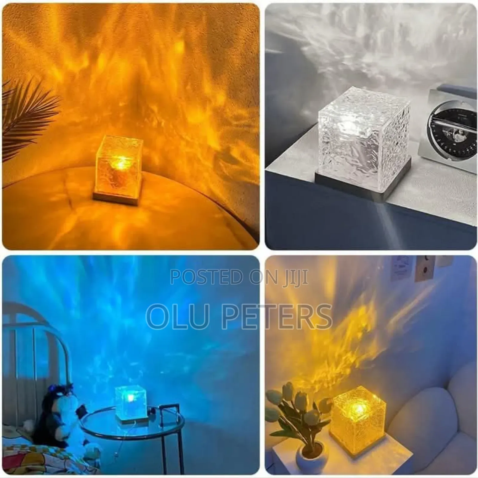 USB Dynamic Water Patterns Light Lamp