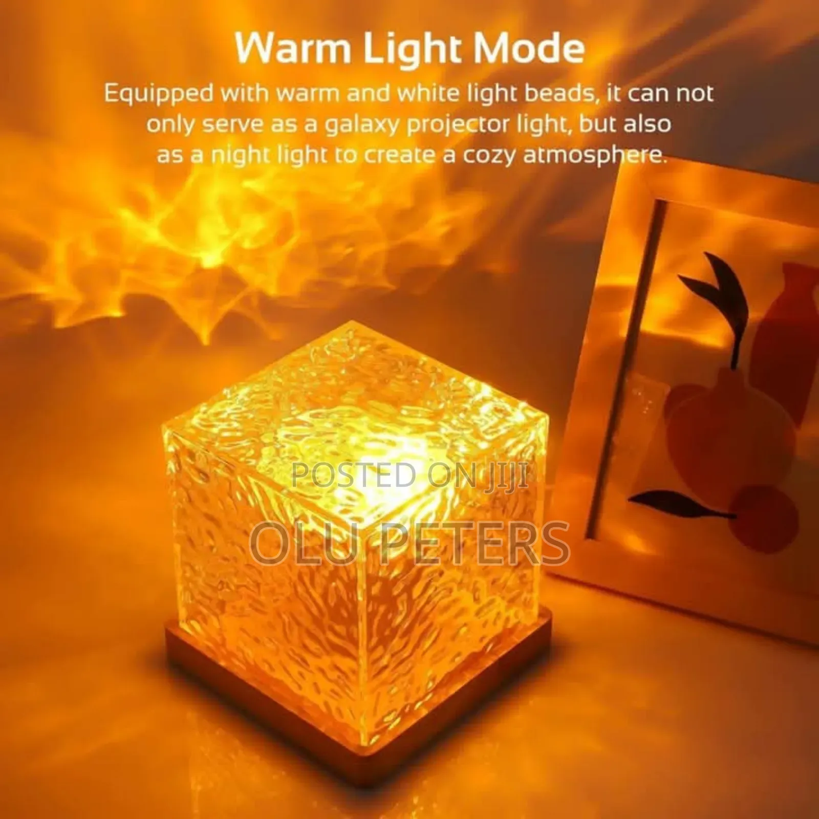 USB Dynamic Water Patterns Light Lamp