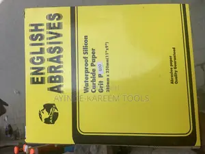 Waterproof Silicon Carbide Paper(Grit P 600)Smooth Sandpaper