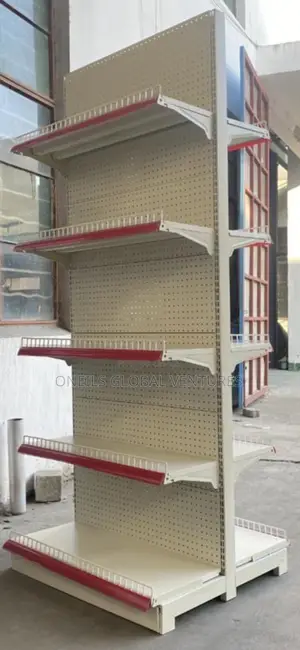Supermarket Shelves Double 