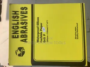 Waterproof Silicon Carbide Paper(Grit P60)Rough Sandpaper