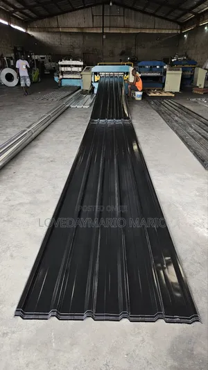 Long Span Roofing 0.50mm Black