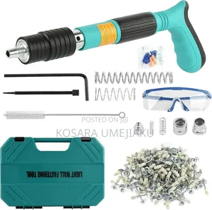 Concrete Nail Gun With 110 Nails