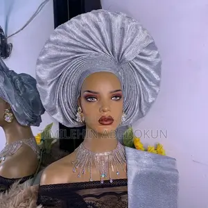 Aso-oke Autogele For Nigerian Bride