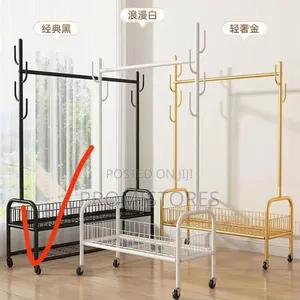 100cm Luxury Non Rustic Movable Clothes Hanger