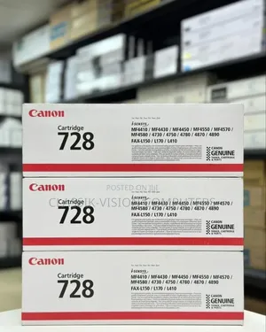 Original Canon 728 Black Toner