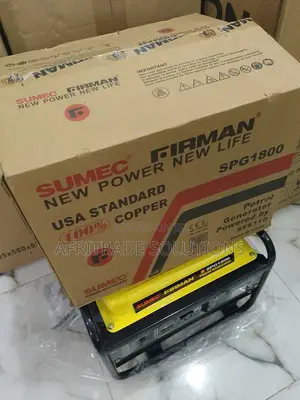 Super Standard Sumec Firman 1.5kva Gasoline Generator