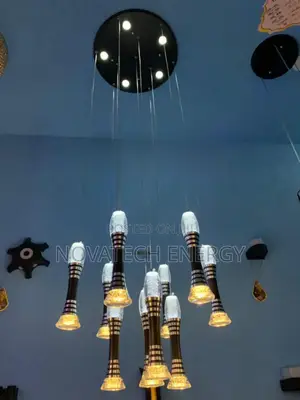 Led 10 in One Dropping Pendant, White and Warm White Lights