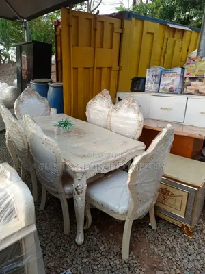 6 Seaters Foreign Marble Dining Set