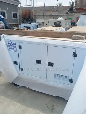 Lister Generator Soundproof Perkins England 40kva