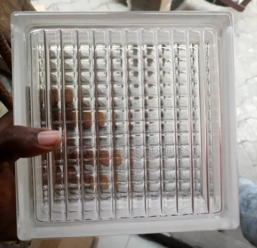 White Glass Block