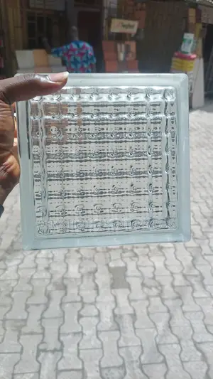 White Glass Block
