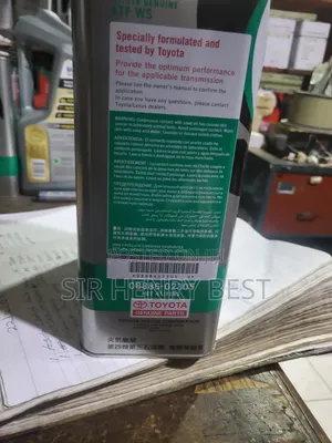 Automatic Transmission Fluid Atf Ws .Japan.08886 02305