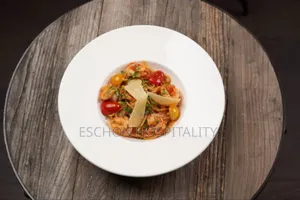 White Pasta Bowl
