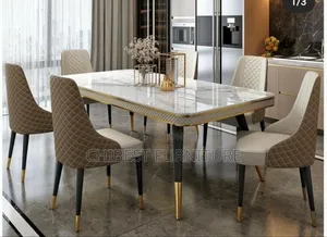 Exclusive Dining With 6 Chairs