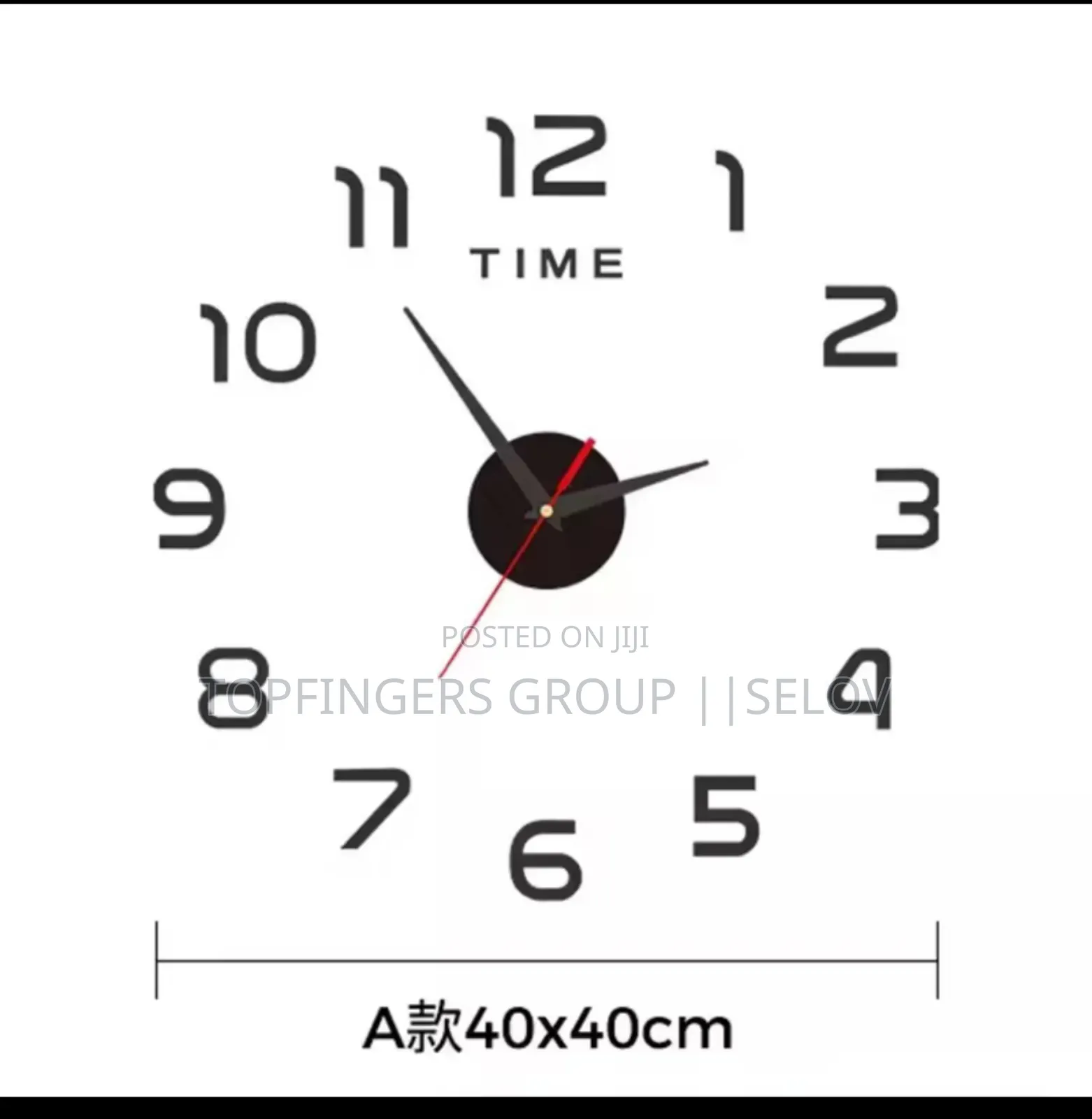 40cm 3d Diy Clock. Different Designs Available