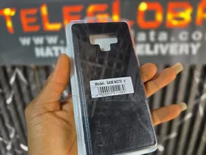 Samsung Galaxy Note 9 Leather Black Case