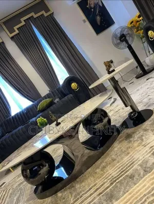 High Quality Imported Center Table With One Side Stool
