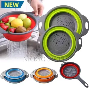 Collapsible Silicone Drainer