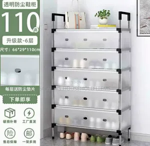 6layers Shoe Rack With Cover