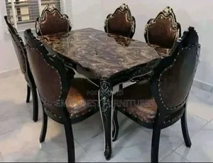 Marble Top Royal Classic Dinning Set.