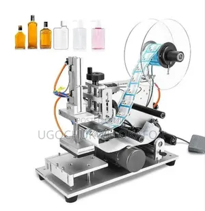 Flat Bottle Sticker Labeling Machine Sticker Labeling