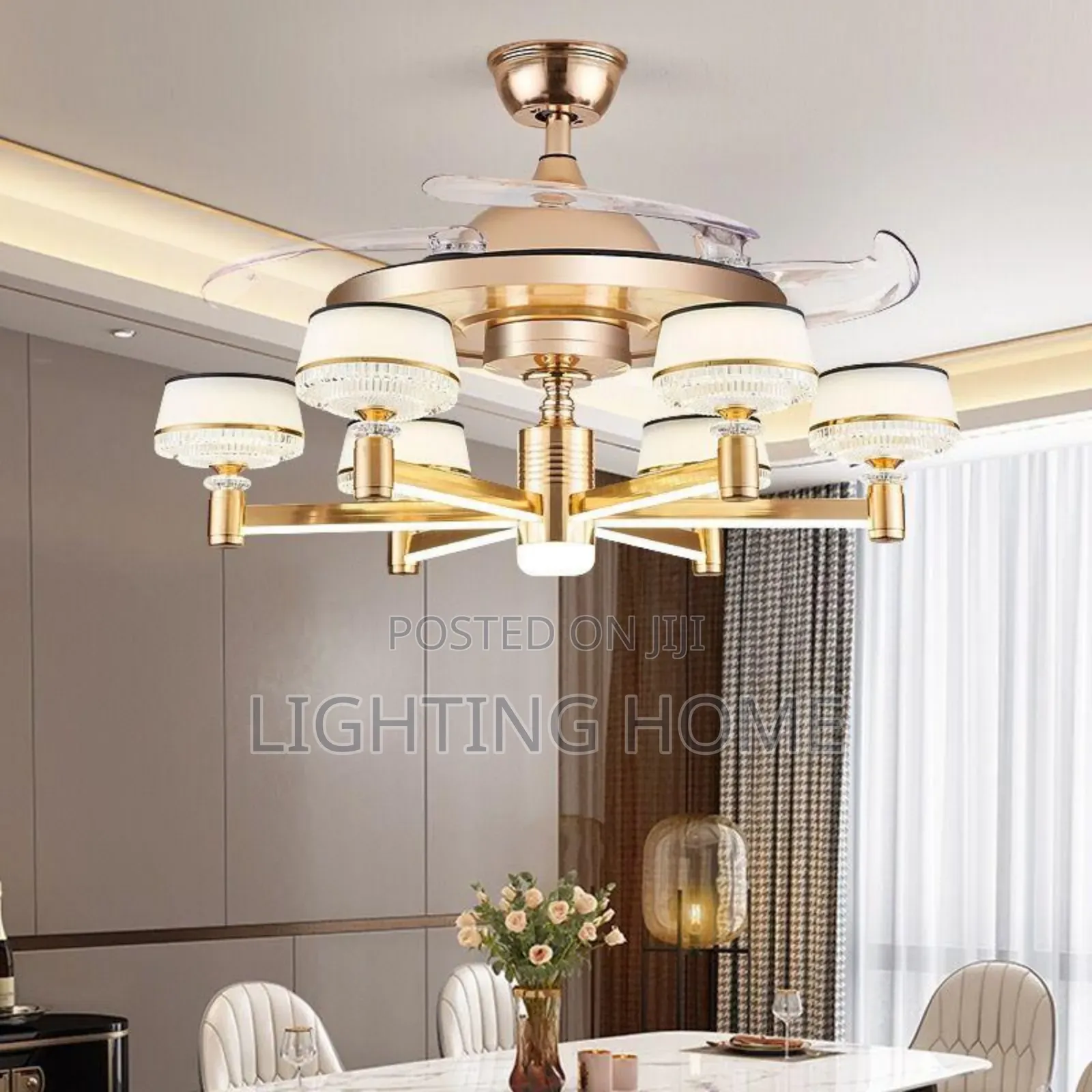 Chandelier Fan Light