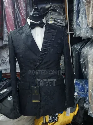 Stoned Luxury Double Breasted Turkish Suit