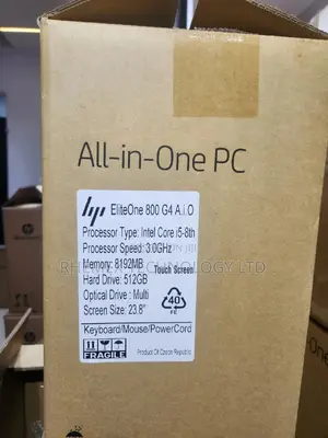 New Desktop Computer HP EliteDesk 800 G4 8GB Intel Core I5 HDD 512GB