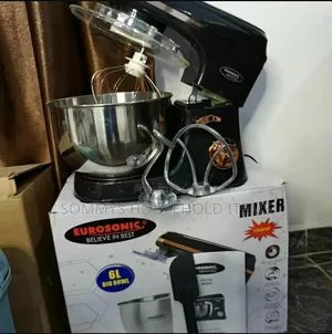 6l Eurosonic Stand Mixer With Bowl