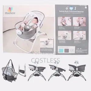 Multifunctional 6 In 1 Rocker Bassinet Set