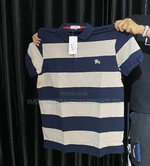 Men’S Polo Striped Short Sleeve Collar T-Shirt | Shirt