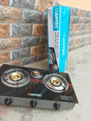 Mandec Deluxe 3 Burner Gas Cooker With Auto Ignition