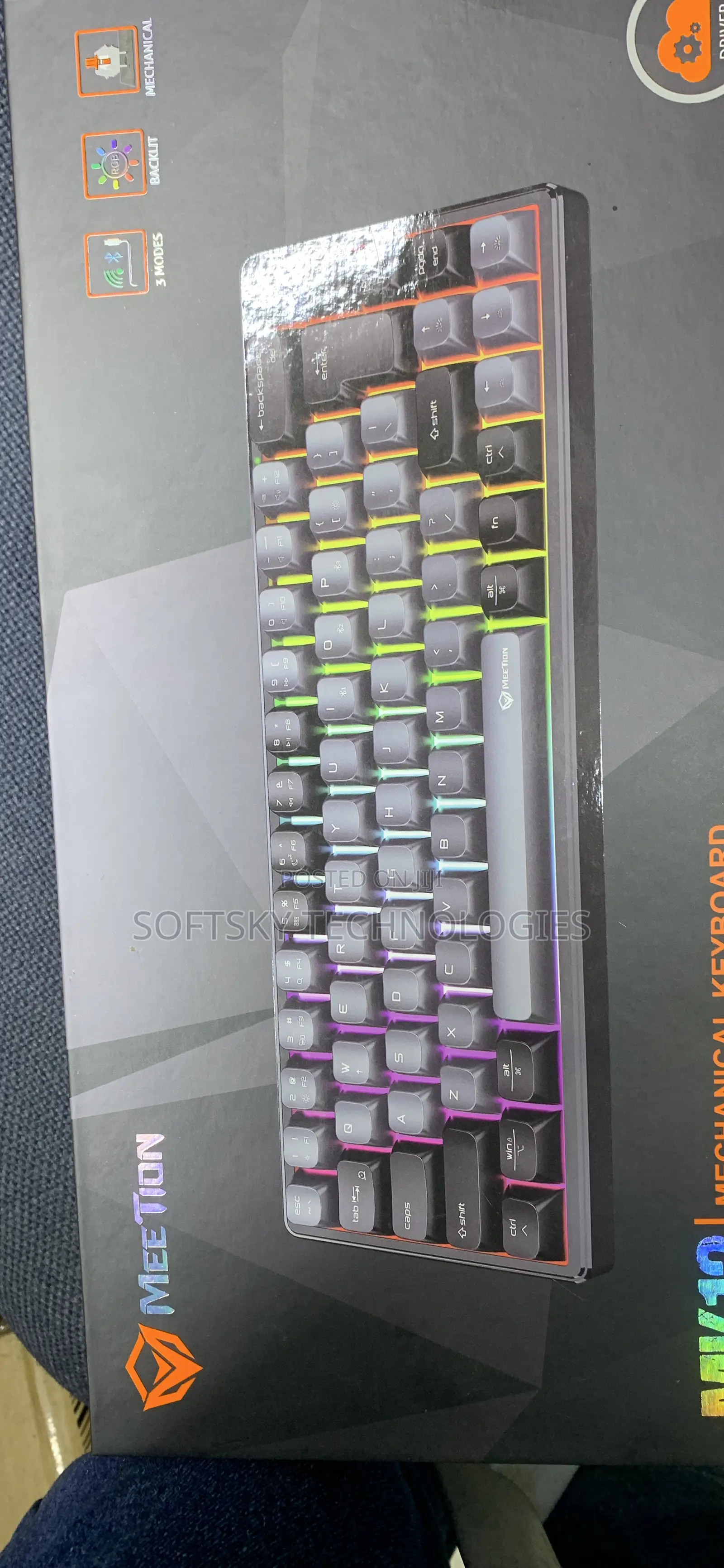Meetion Mk12 Mechanical Bluetooth Keyboard