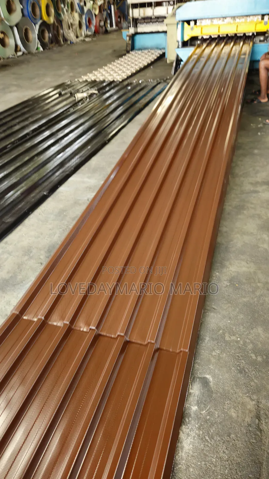 Long Span Roofing 0.55mm Nutbrown