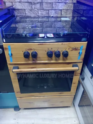 High Quality Maxi Three Burner, Oven and One Electric Cooker