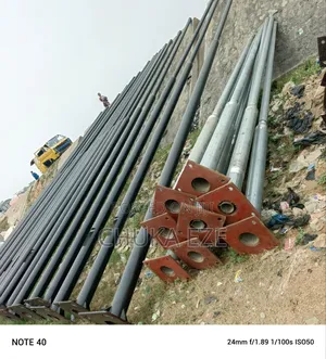 Street Light Pole , and Galvanized Electric Poles