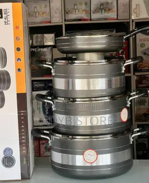 8pcs Nonstick Pot With Frypan