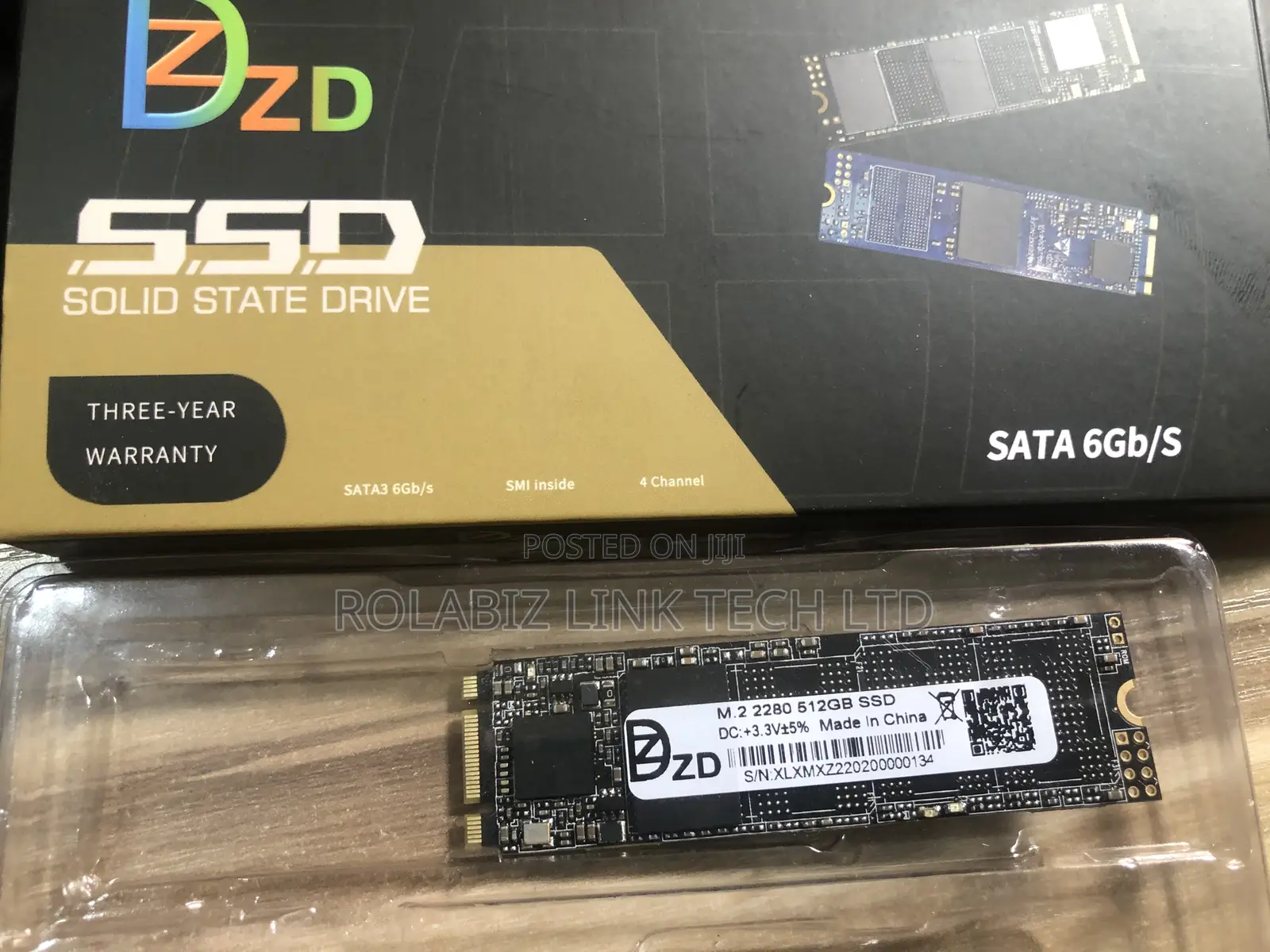 512gb Zd SSD Storage