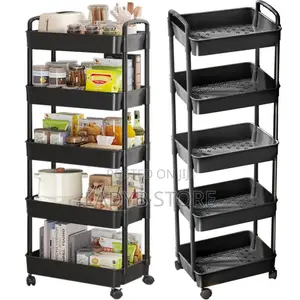 5layers Plastic Trolley