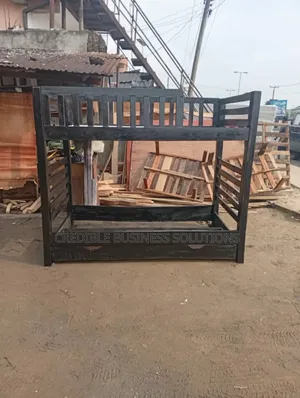 Wooden Double Bunk Bed